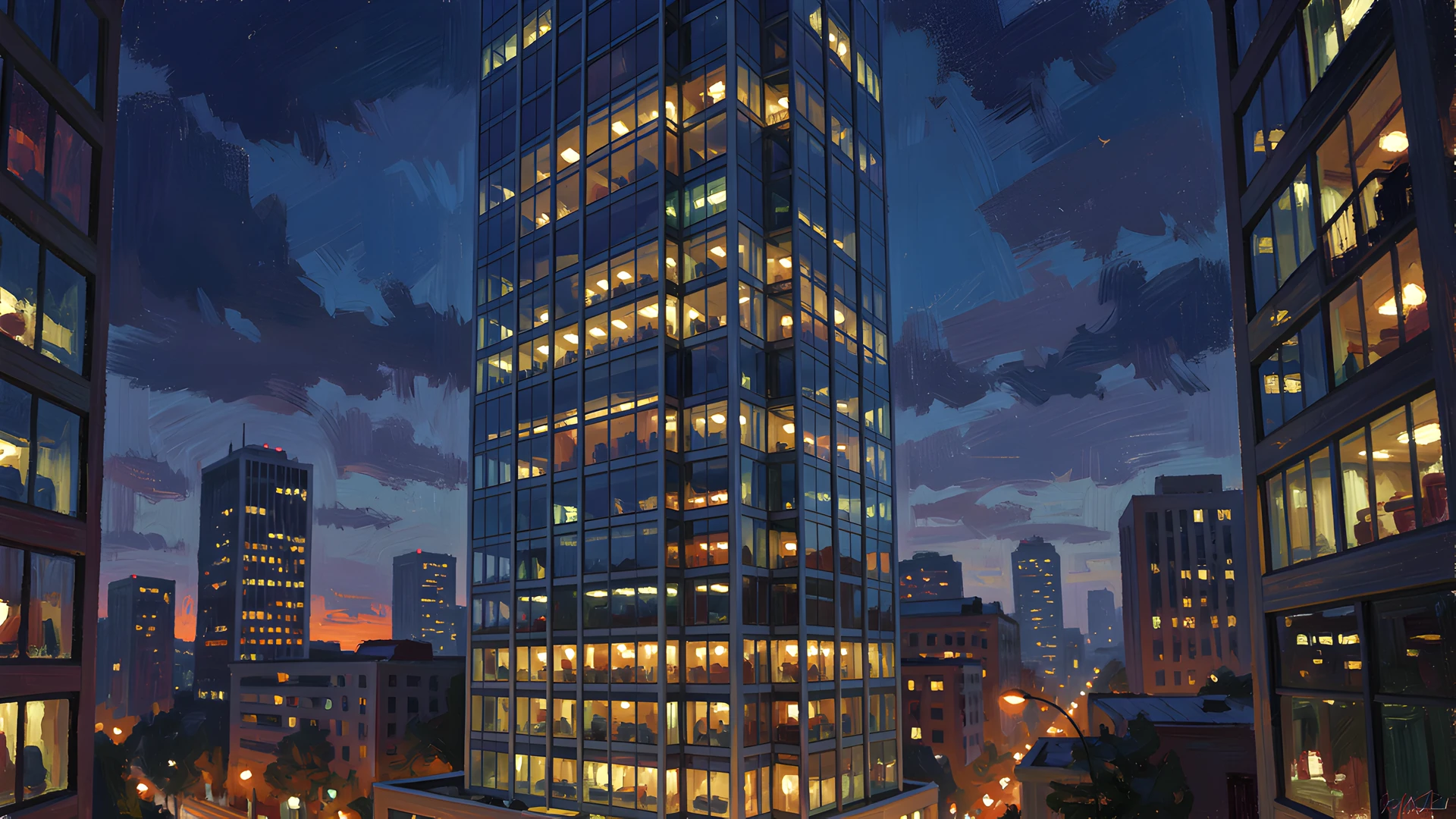 City Night Glow