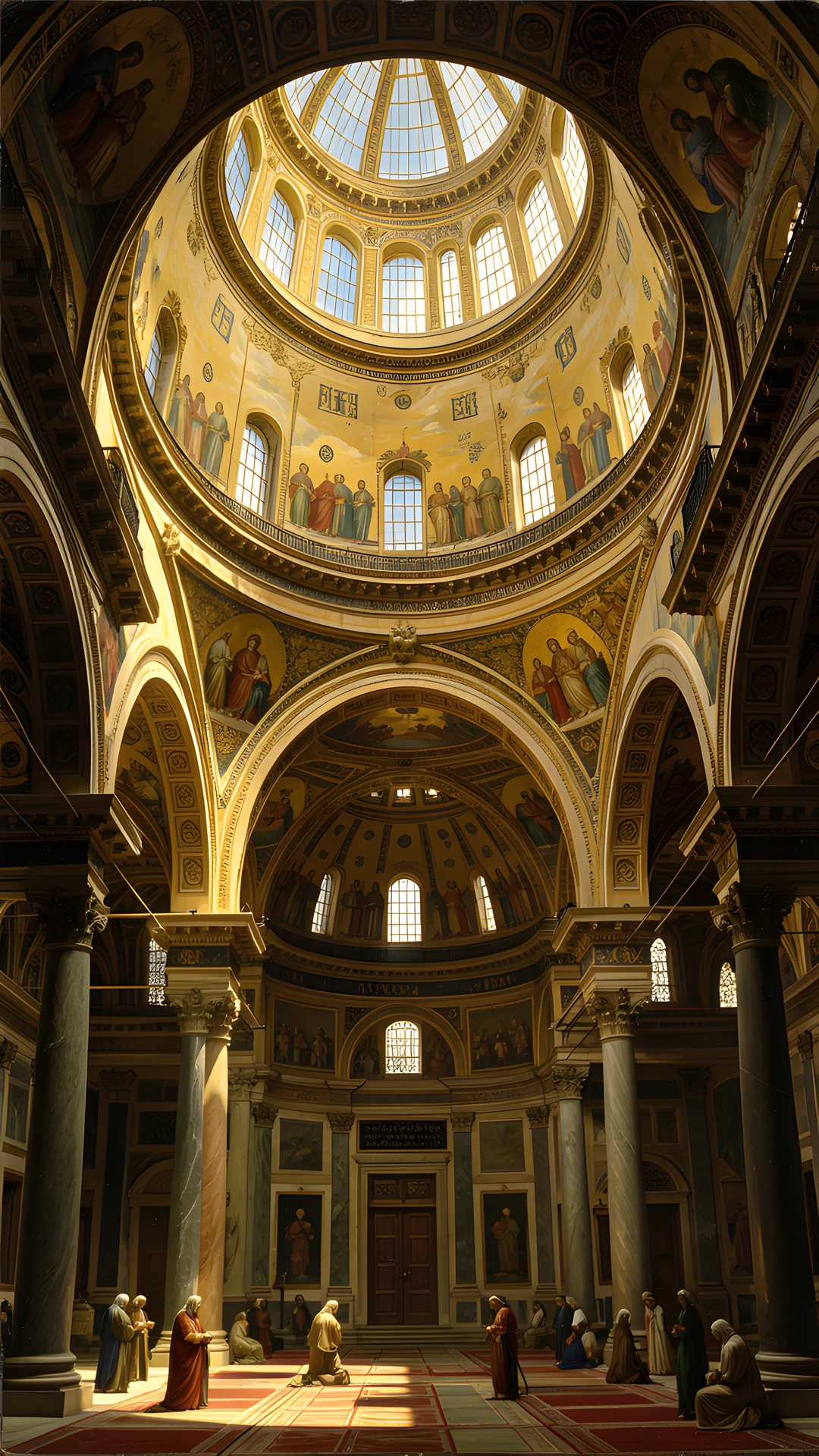 Golden Mosque Interior