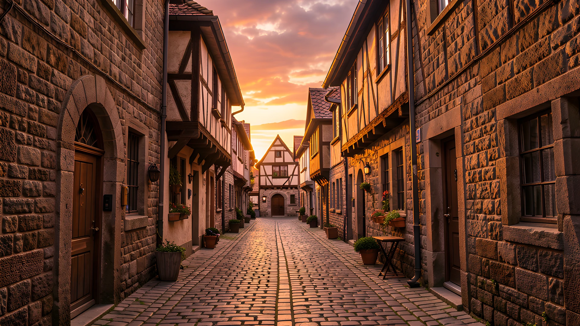 Old European Alley