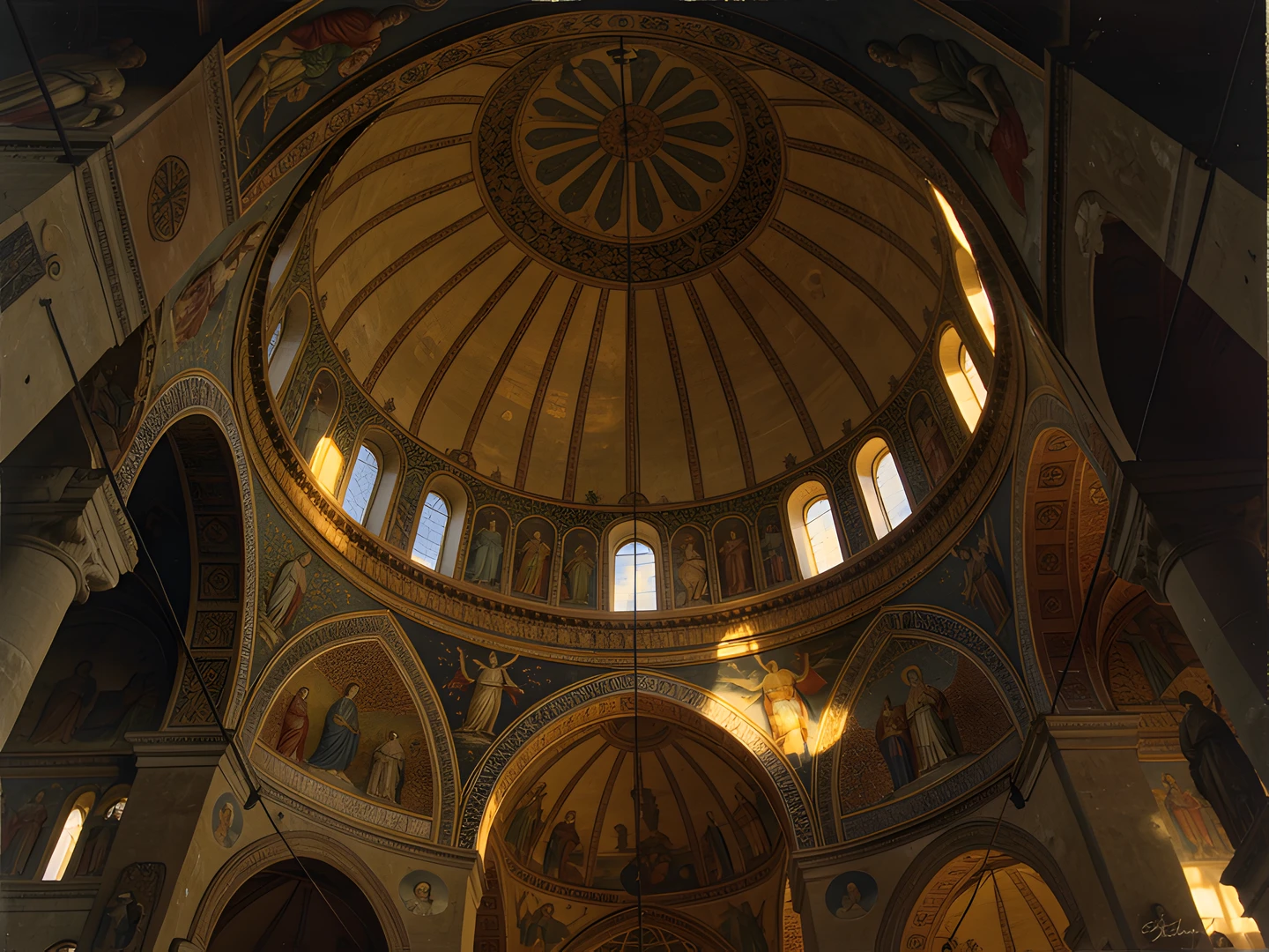 Golden Mosque Dome