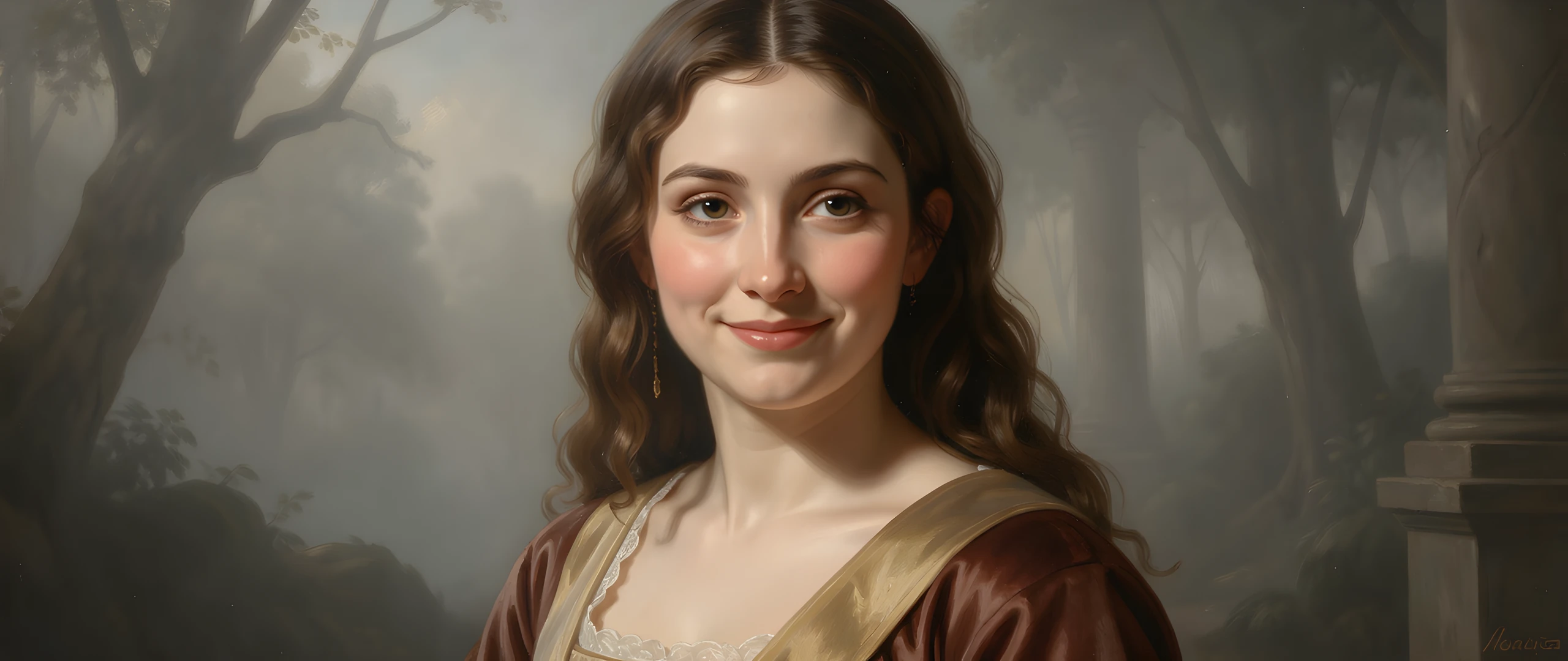 Mysterious Lady Smile