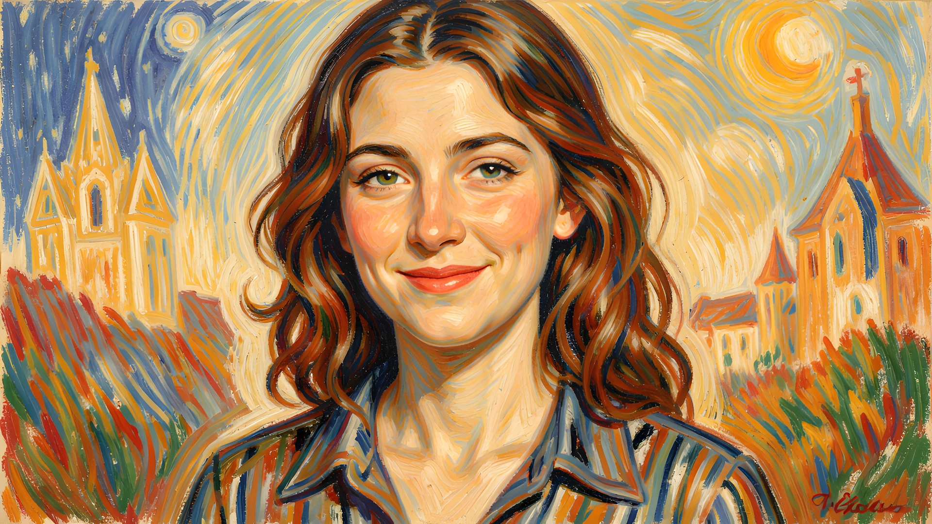 Mysterious Lady Portrait