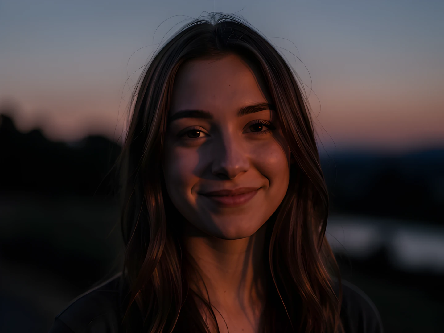 Mysterious Morning Smile