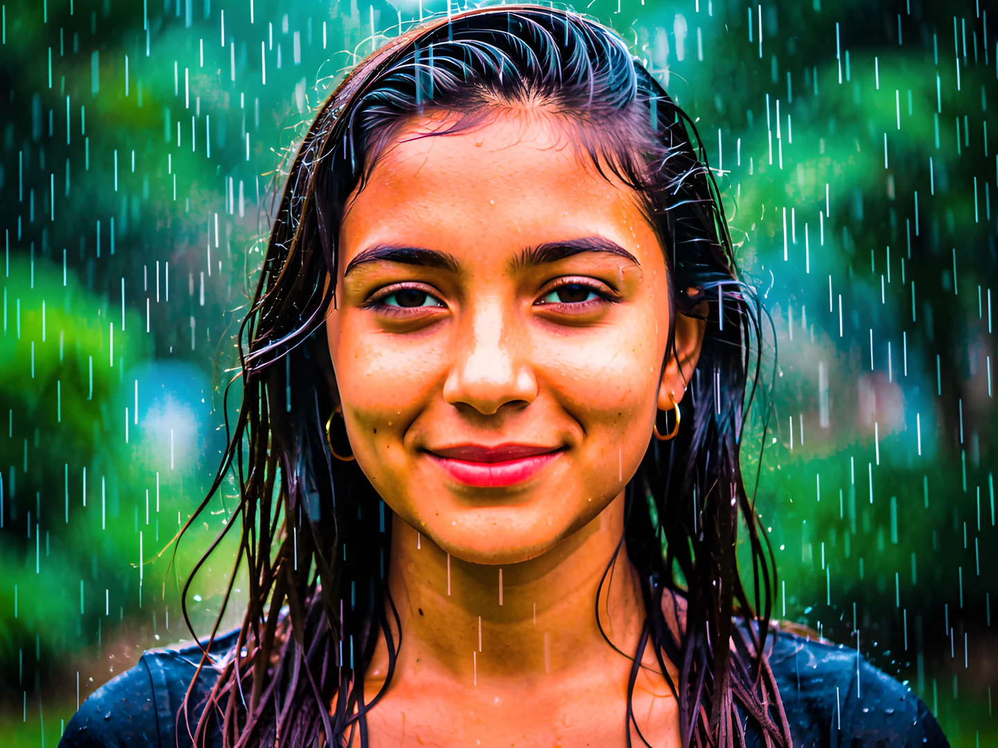 Mysterious Young Smile