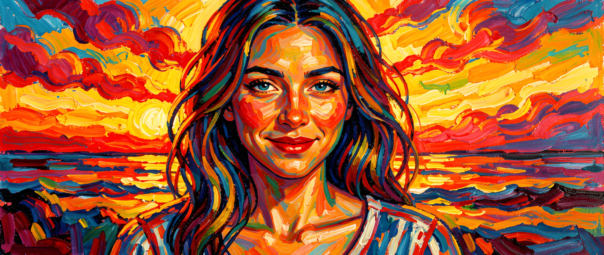 Impressionist Young Woman