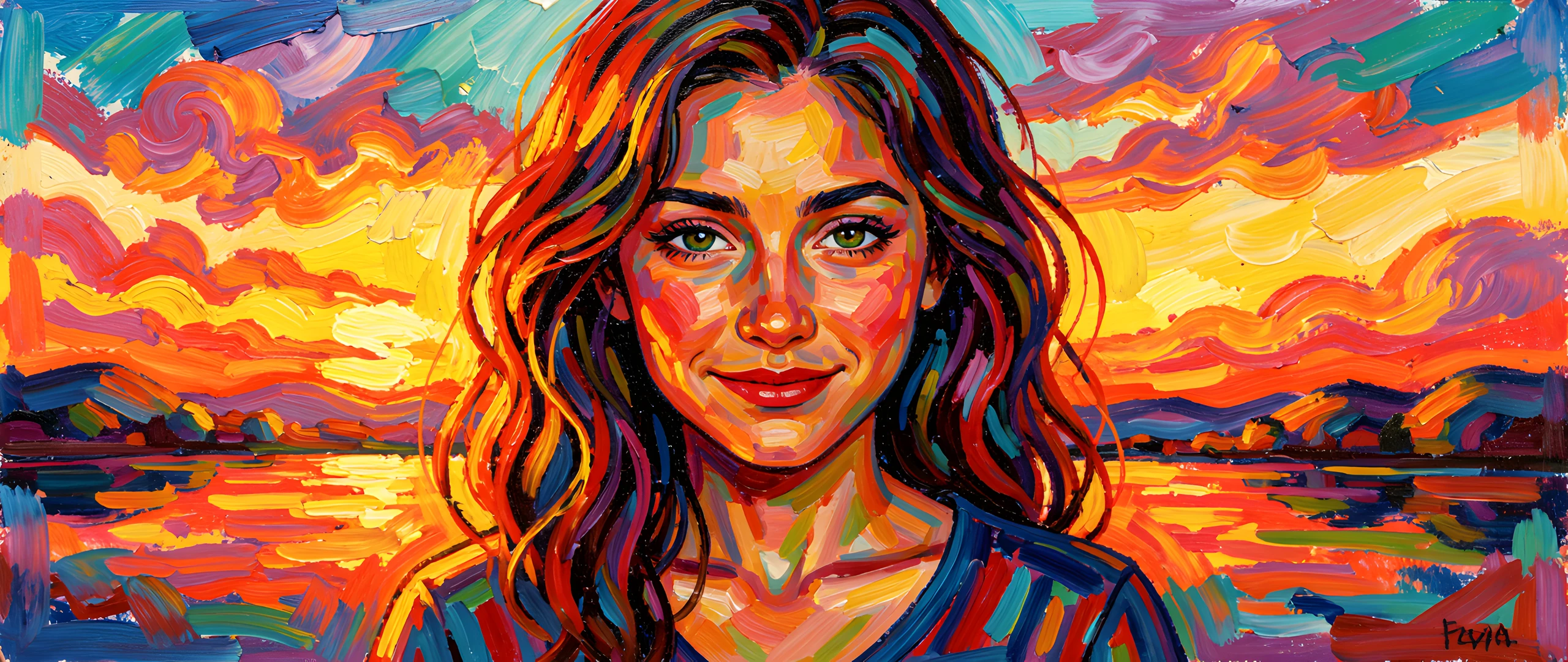 Impressionist Morning Smile