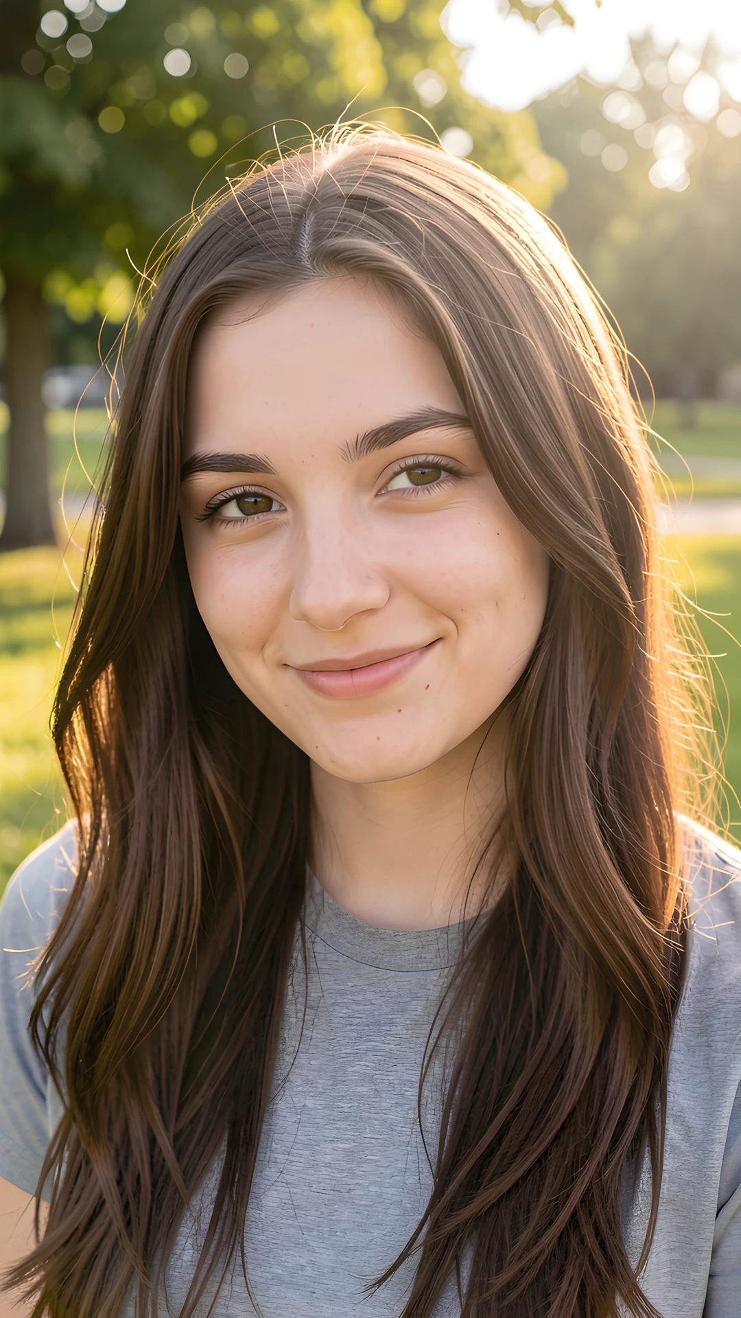 Mysterious Lady Smile