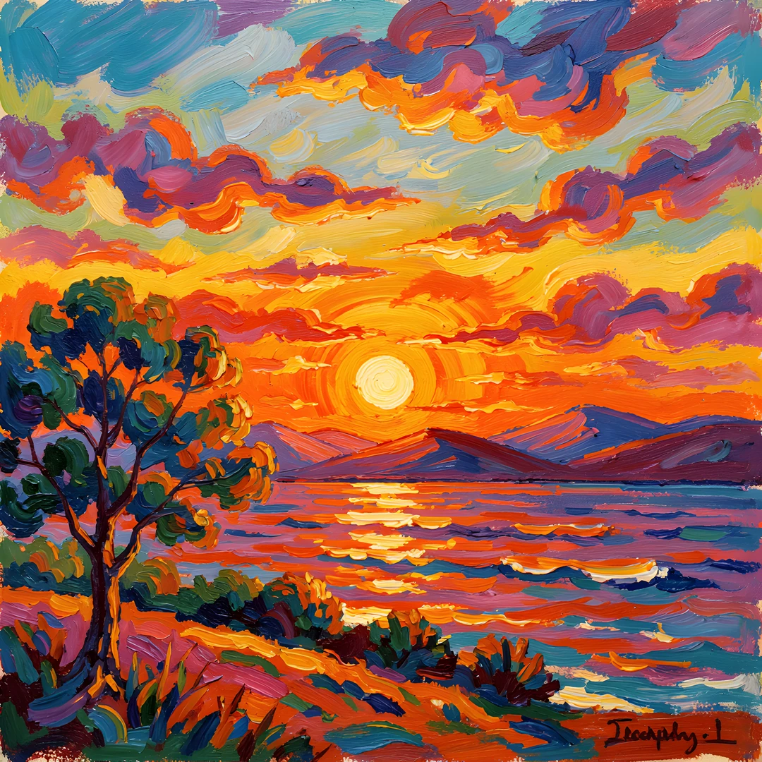 Impressionist Brushstrokes