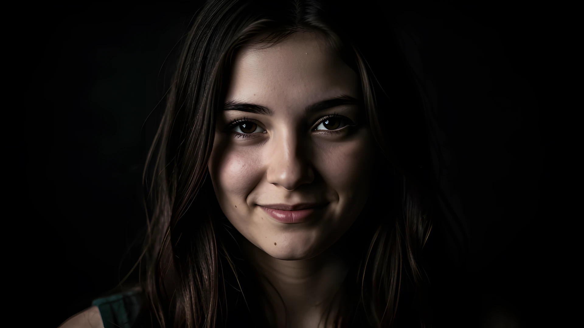 Mysterious Lady Smile
