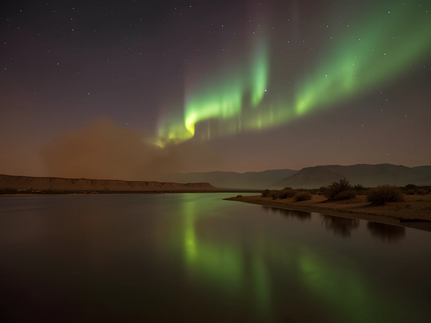 Aurora Night Sky