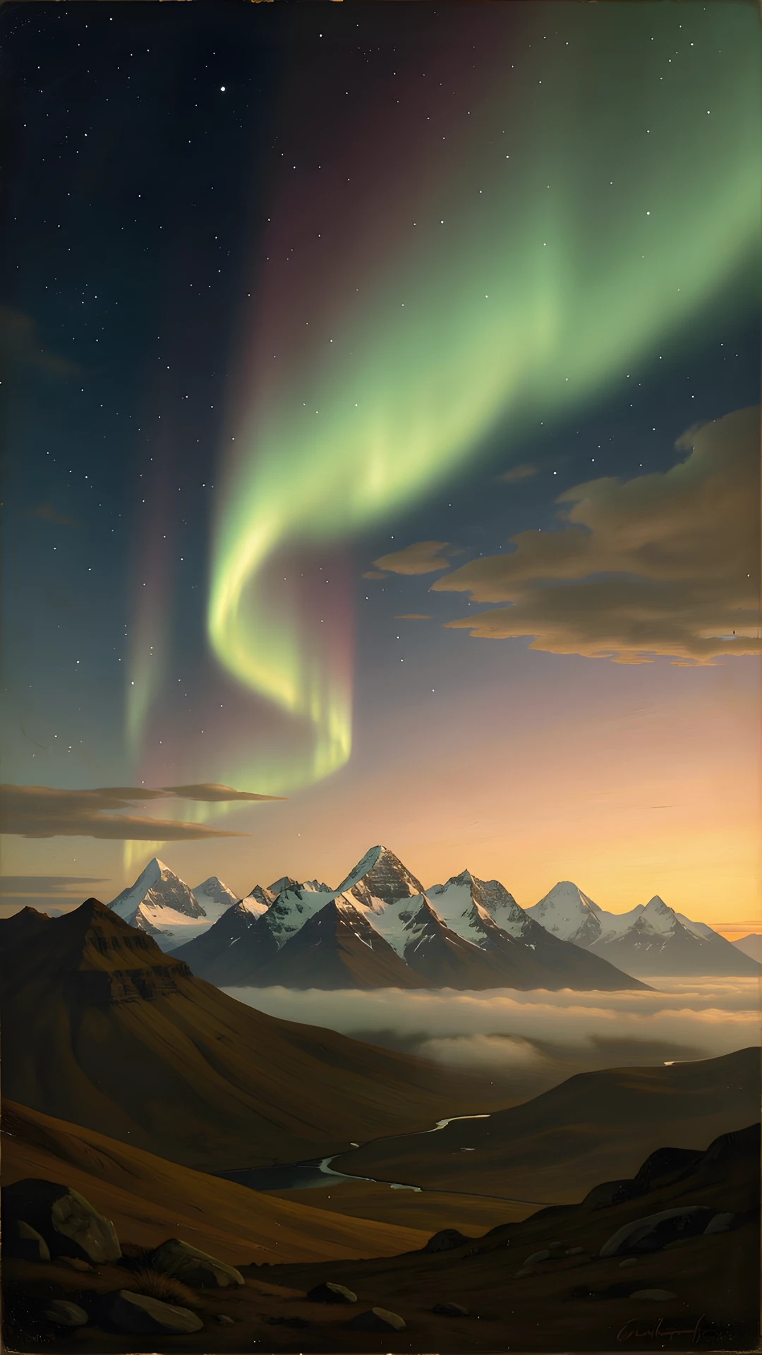 Icelandменно Sunset