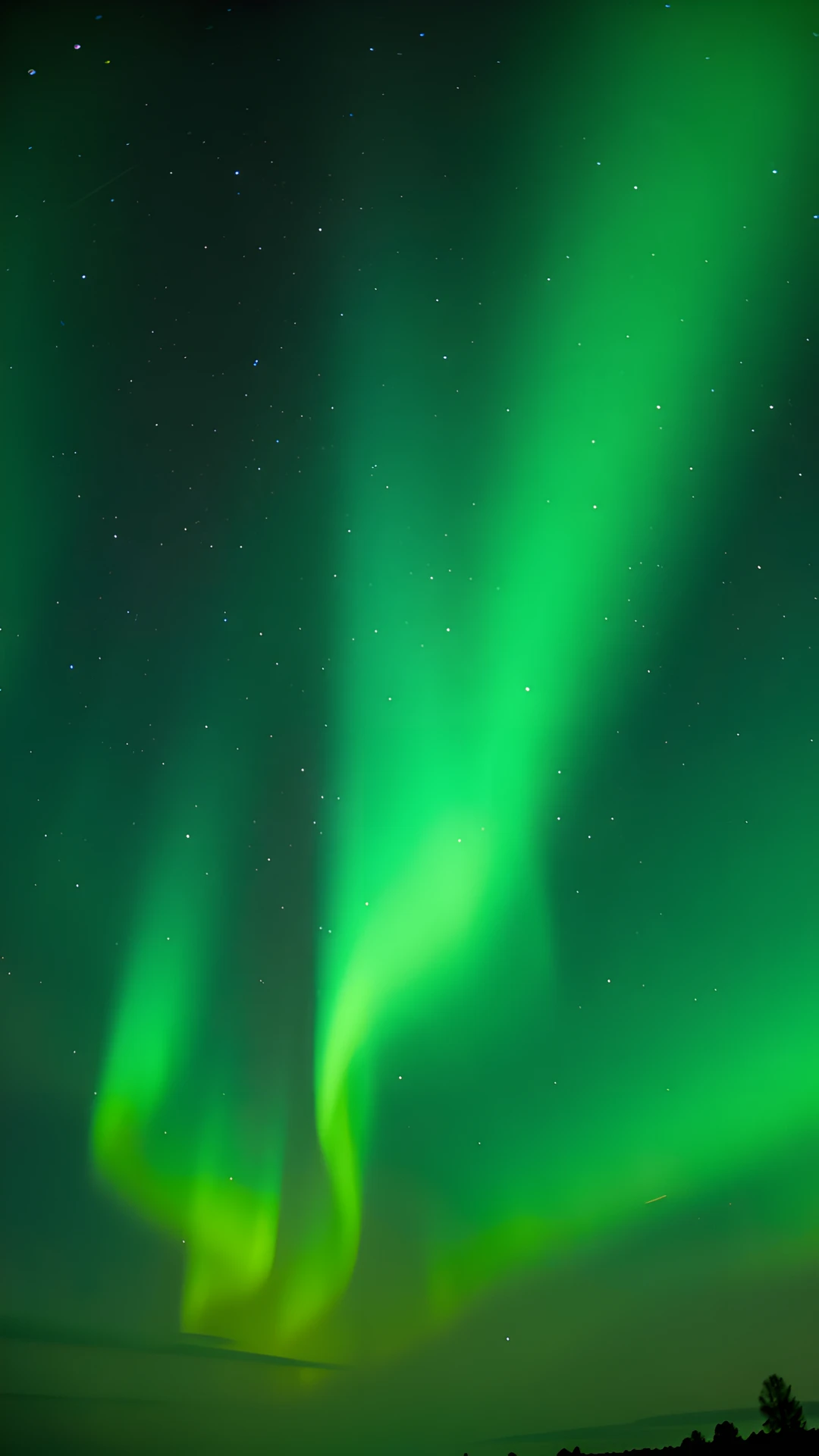 Aurora Green Glow
