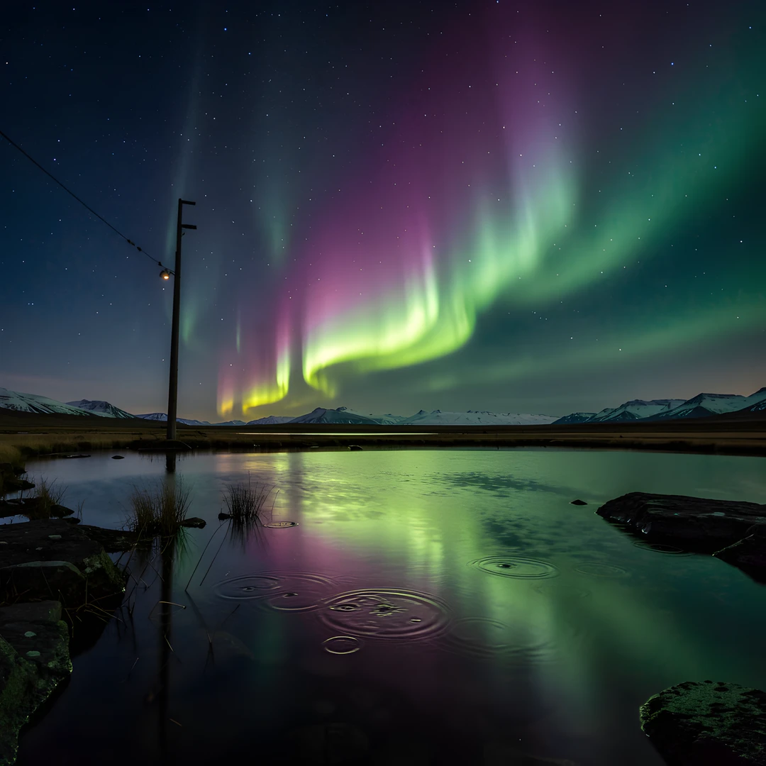 Frozen Light Dance