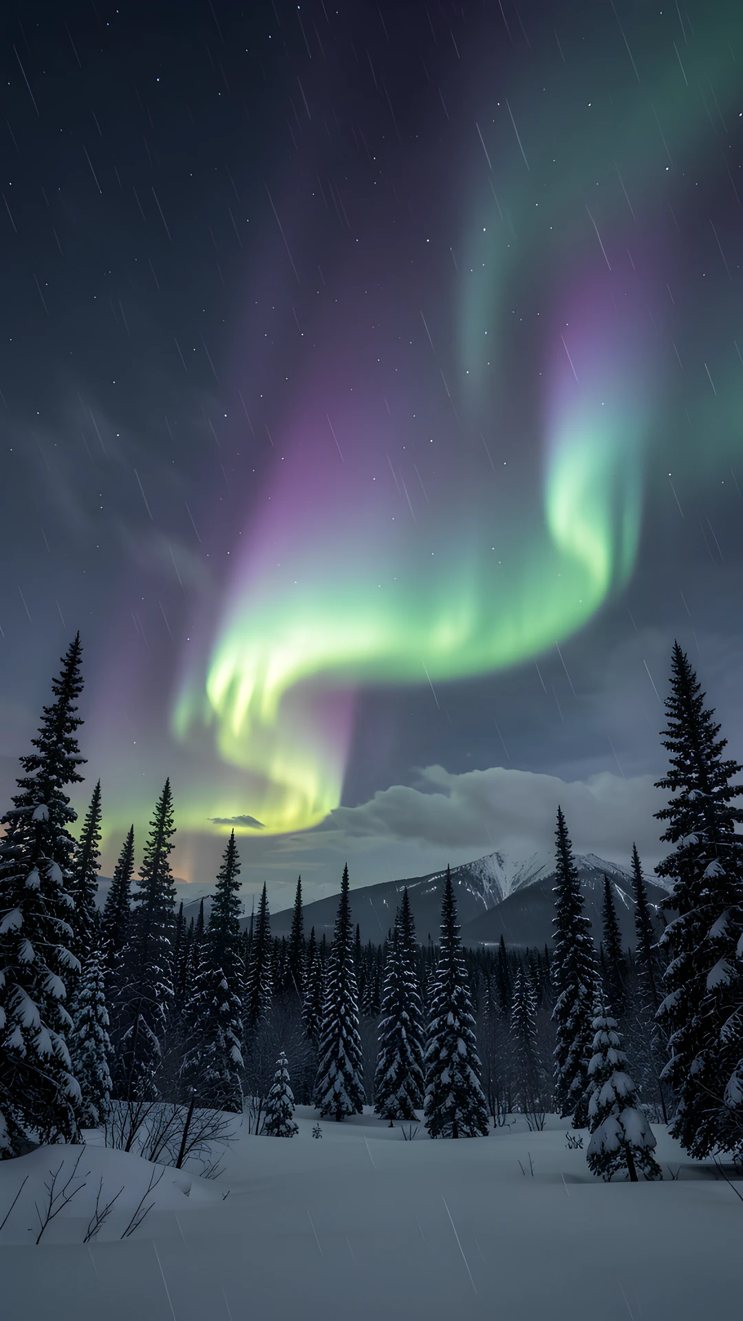 Frozen Aurora Borealis