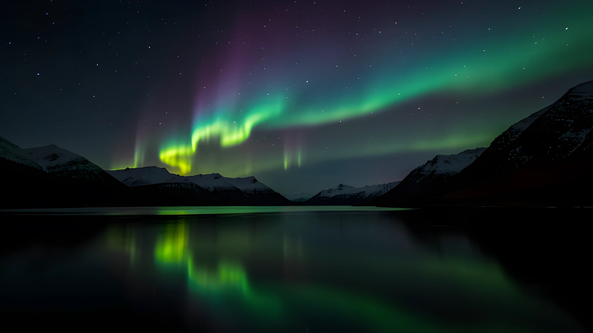 Aurora Ocean Glow