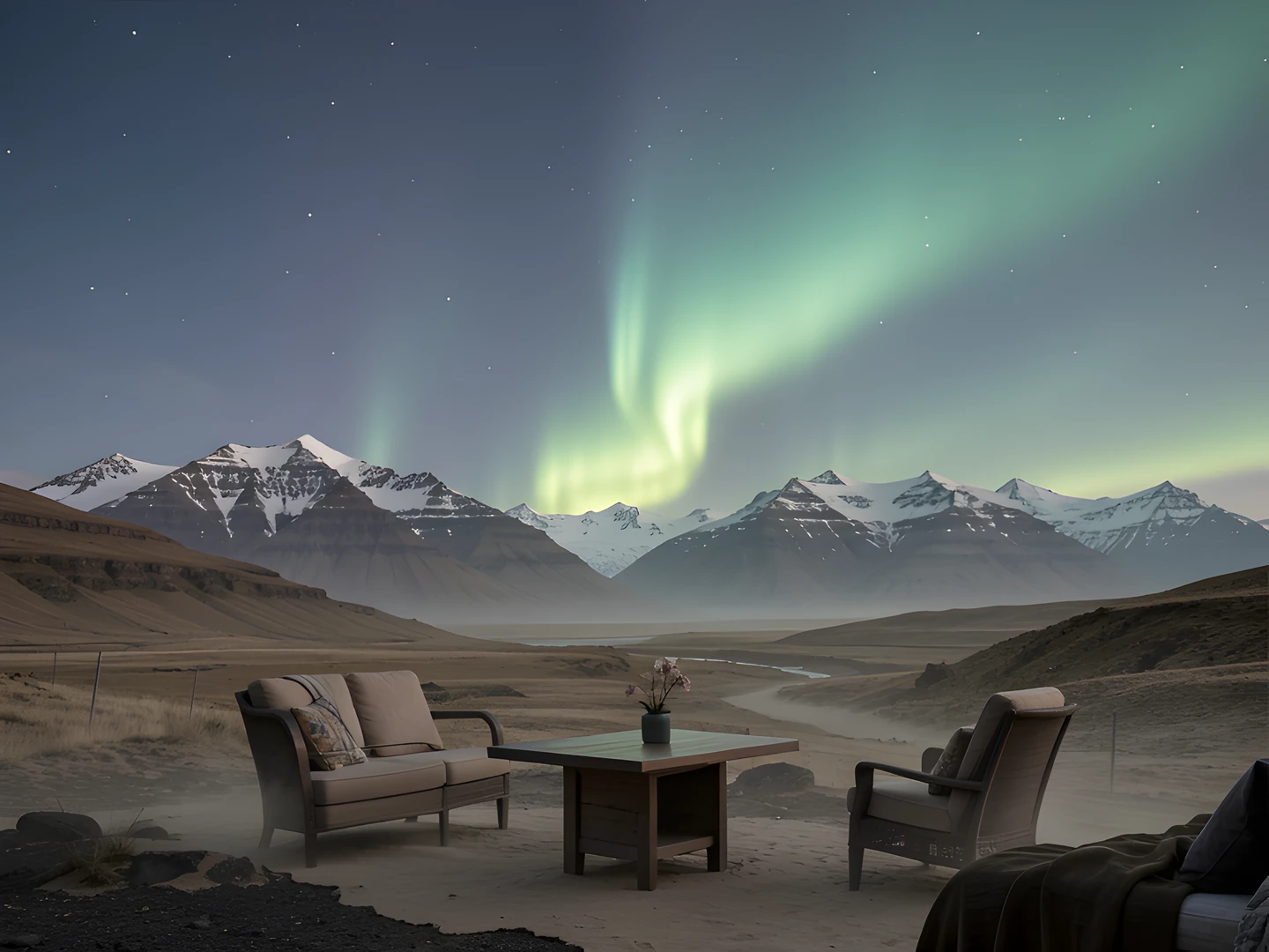 Icelandic Storm Night