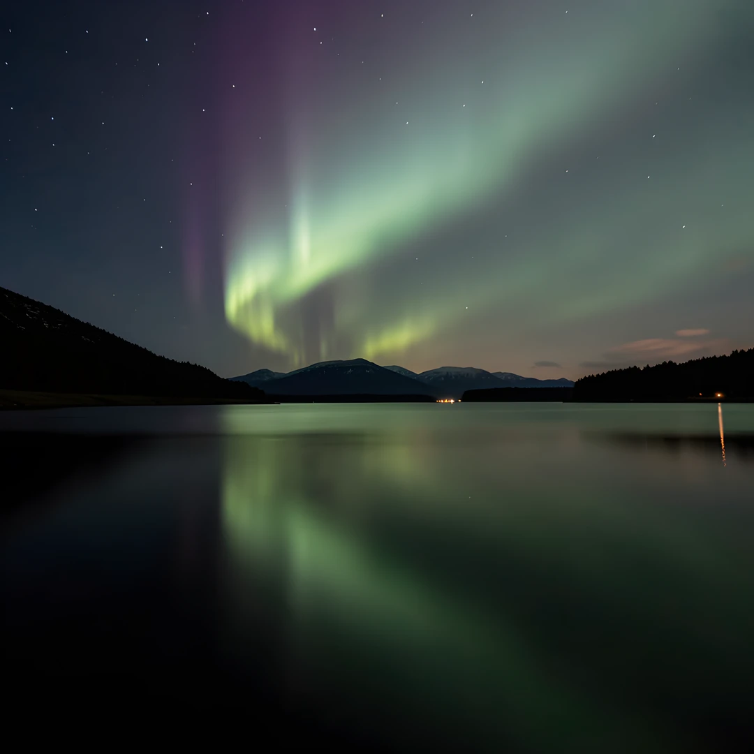 Aurora Night Sky