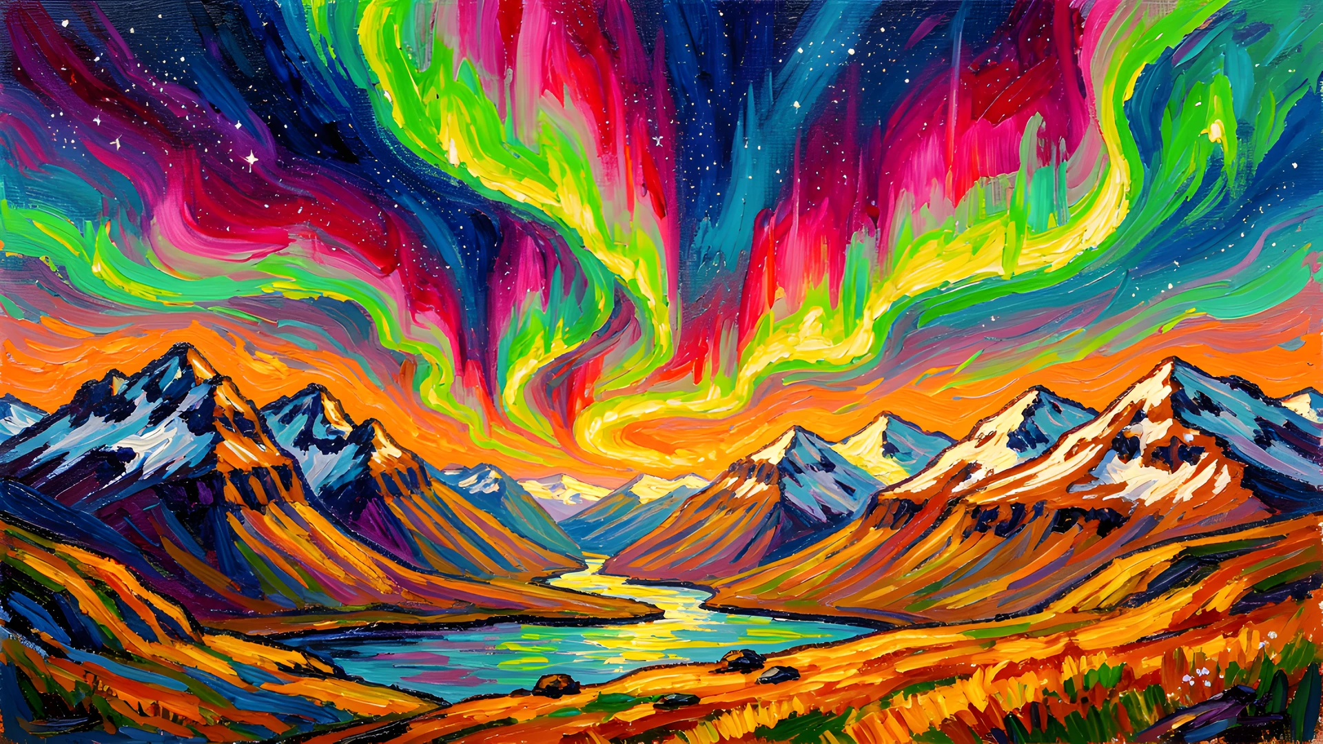 Icelandic Brushstrokes