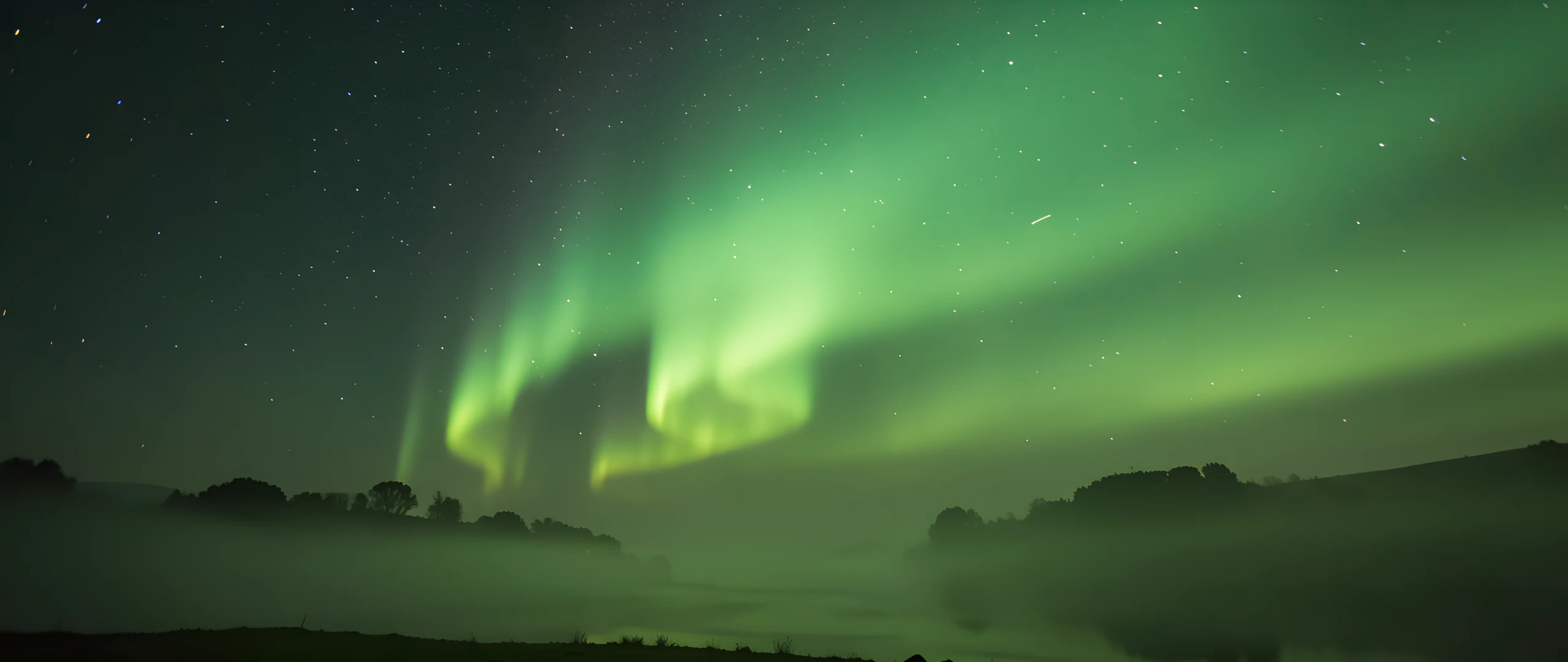 Aurora Green Glow
