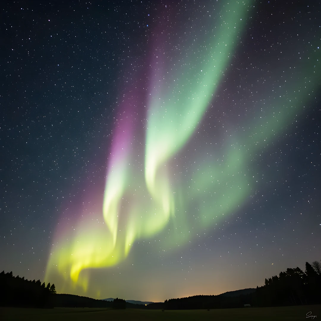 Aurora Night Sky