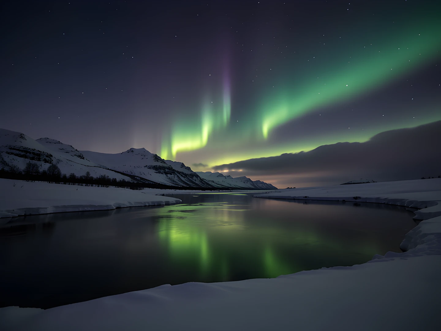 Aurora Night Sky