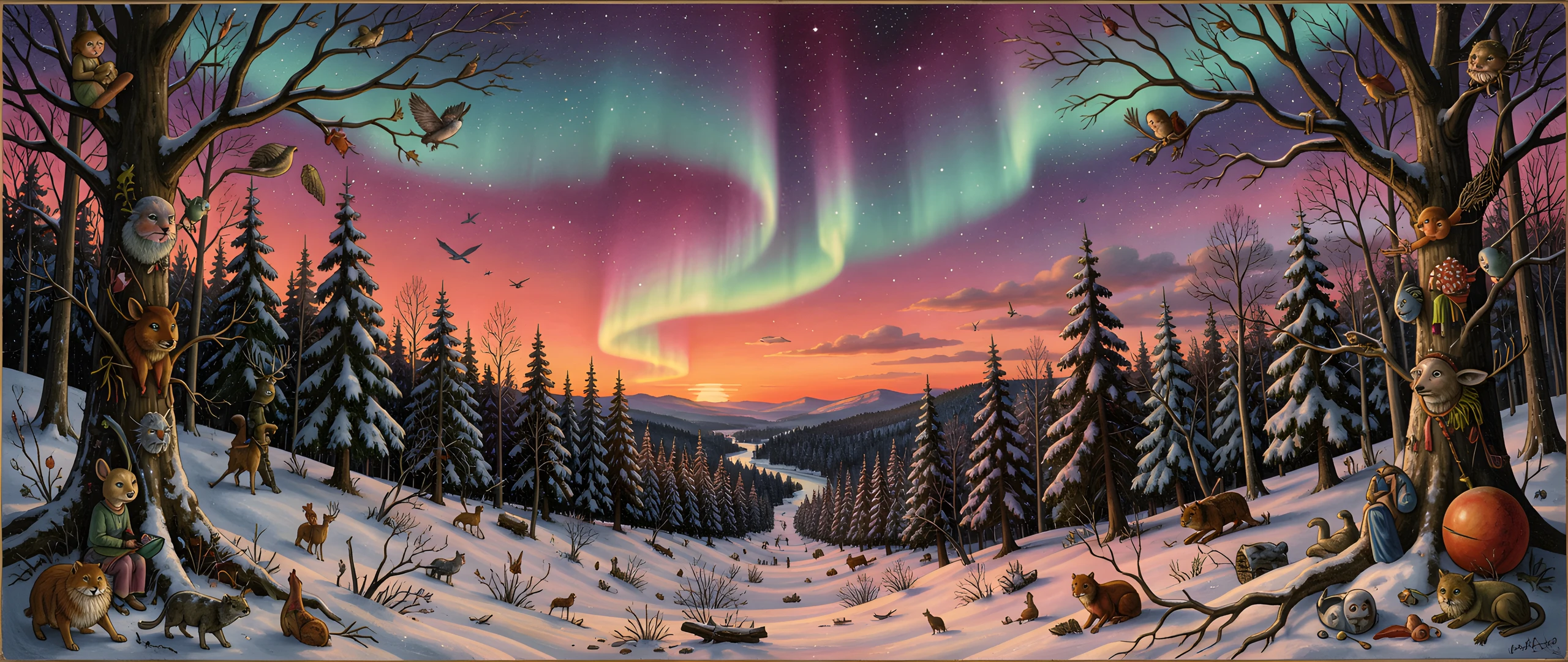 Aurora Landscape