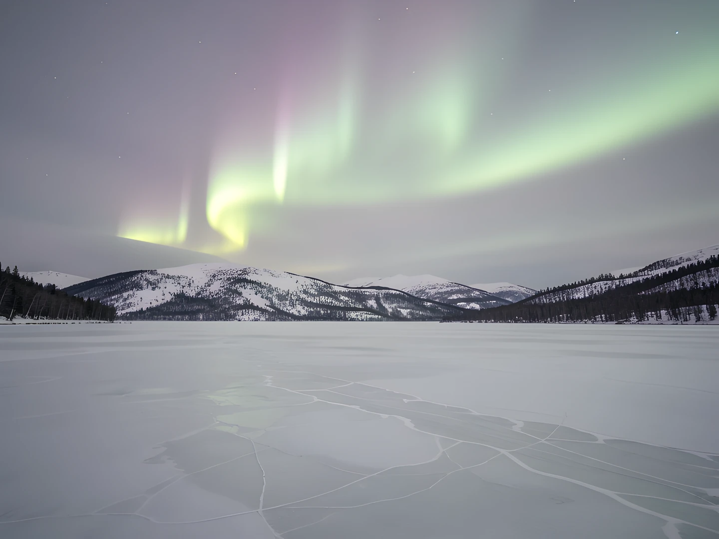 Frozen Aurora Breeze