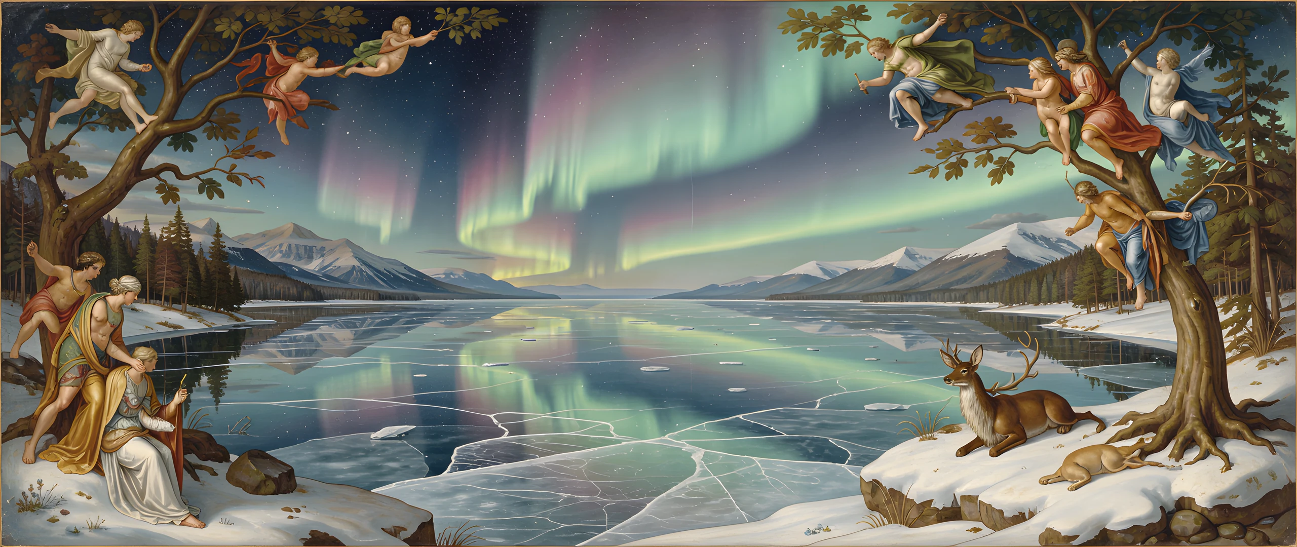 Frozen Aurora Dream