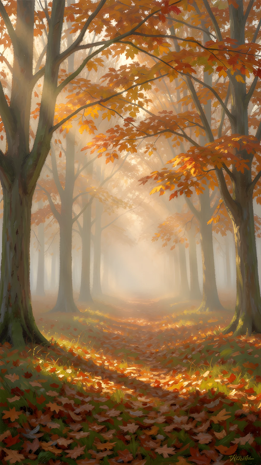 Golden Morning Glow