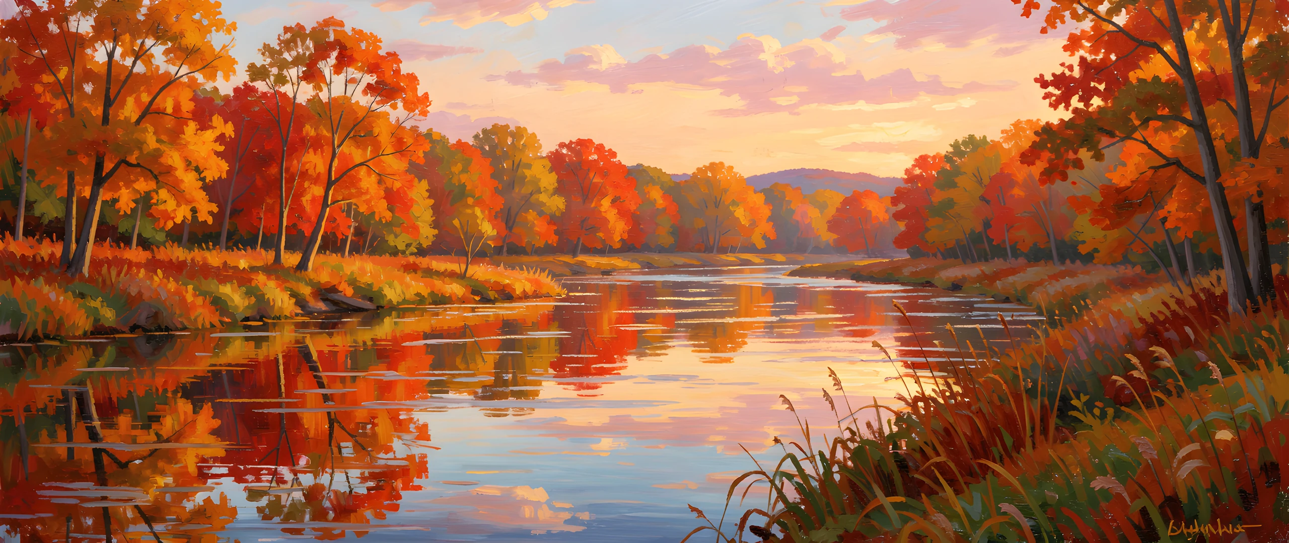 Riverbank Glow