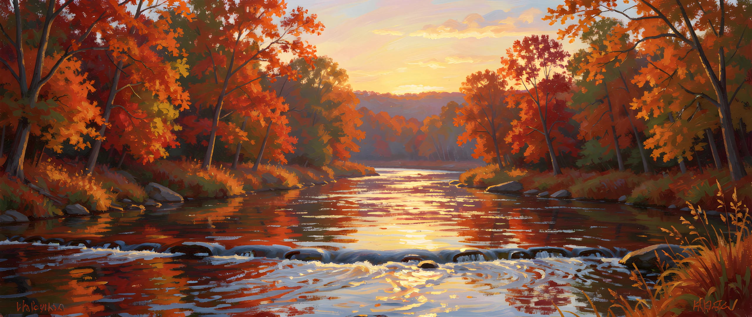 Riverbank Glow