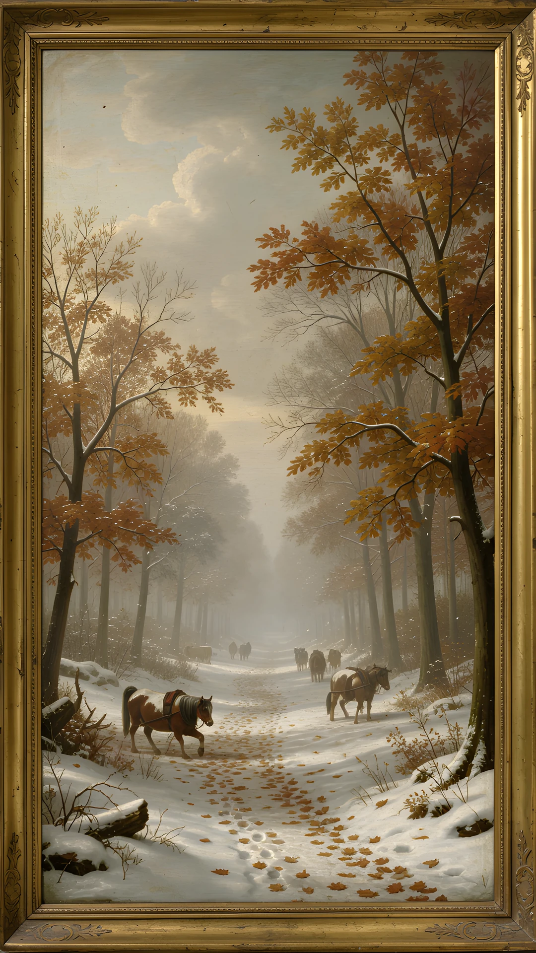 Foggy Victorian Forest