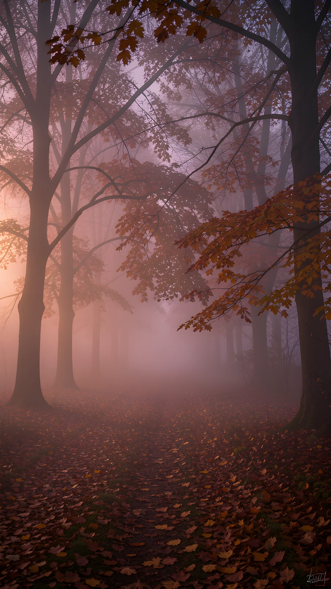 Golden Forest Glow