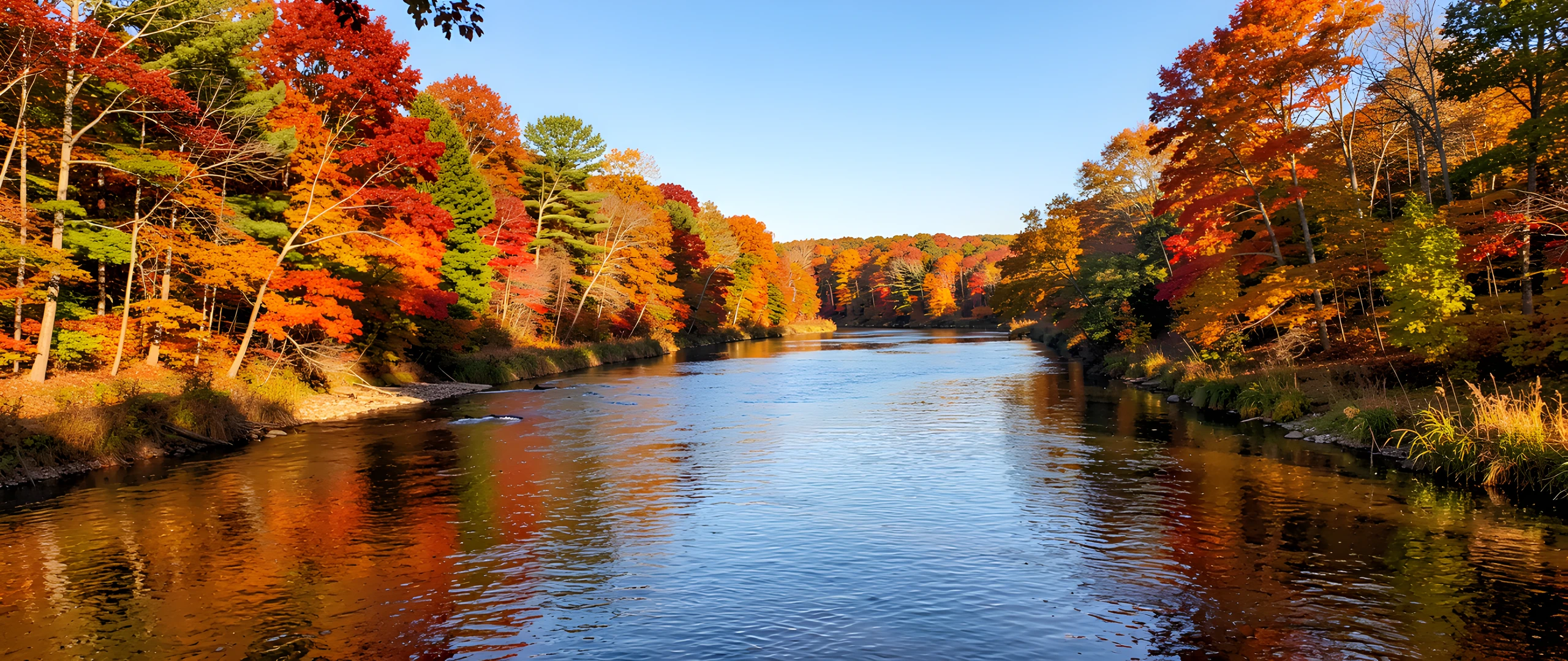Golden Riverbank