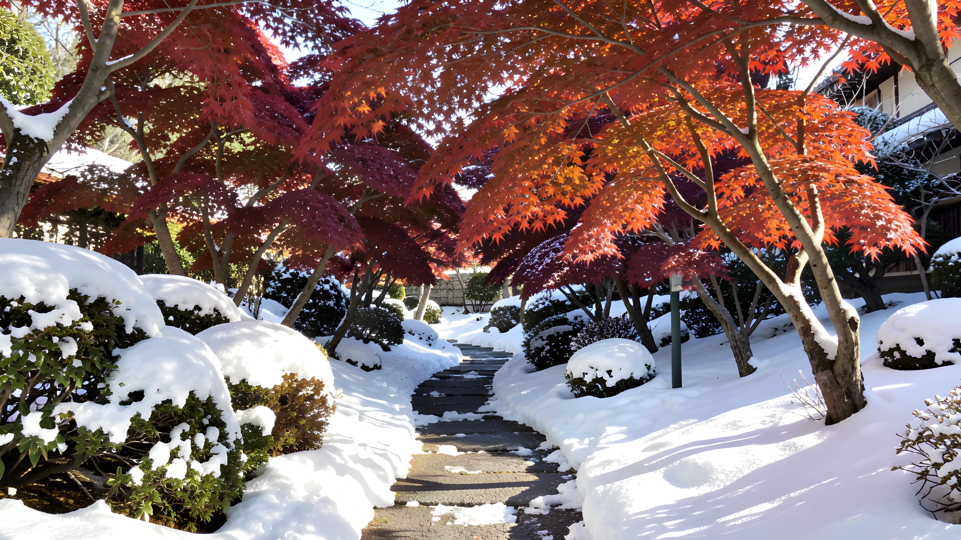 Frozen Maple Path