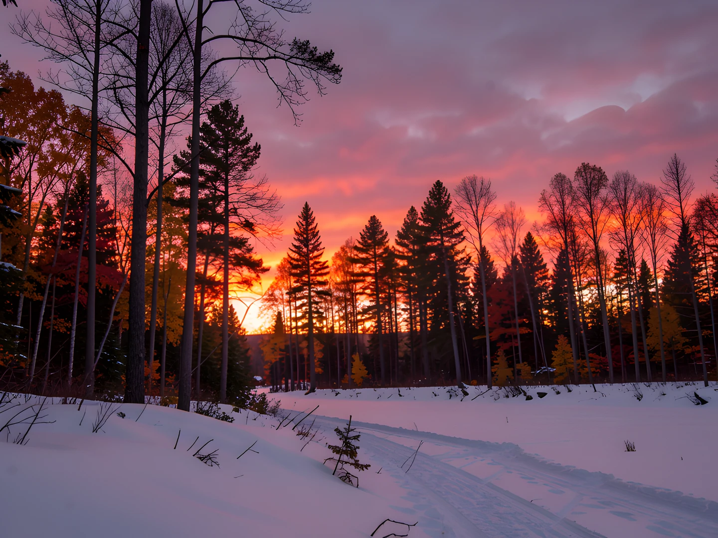 Golden Forest Blaze