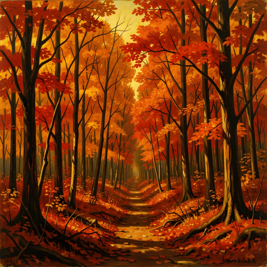 Autumn Forest Glow
