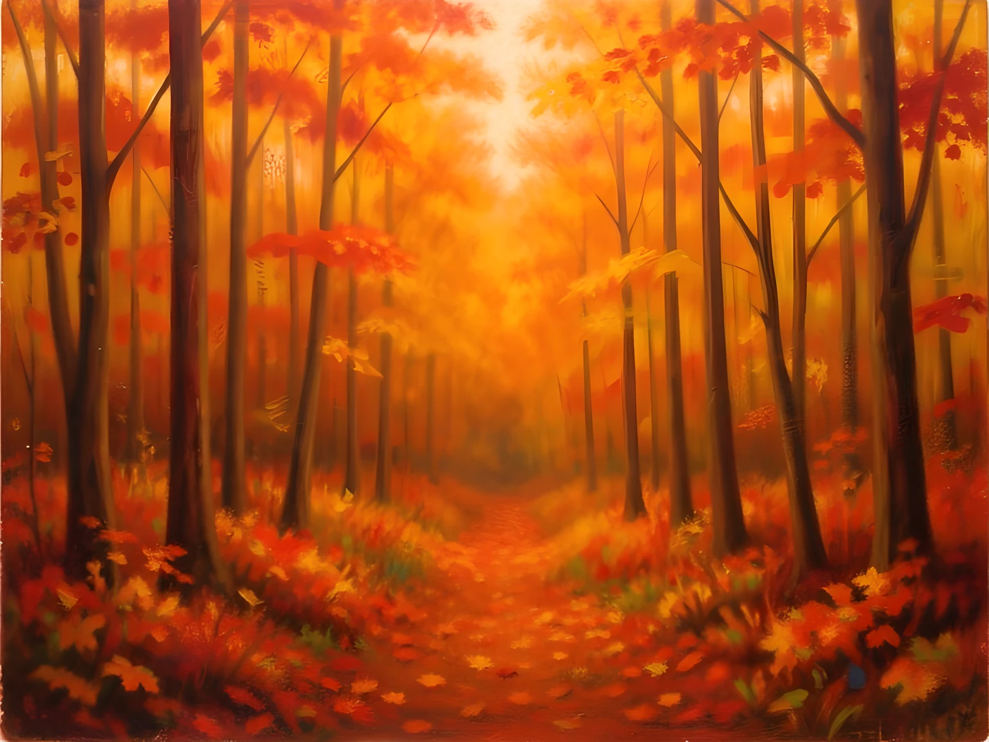 Golden Forest Glow