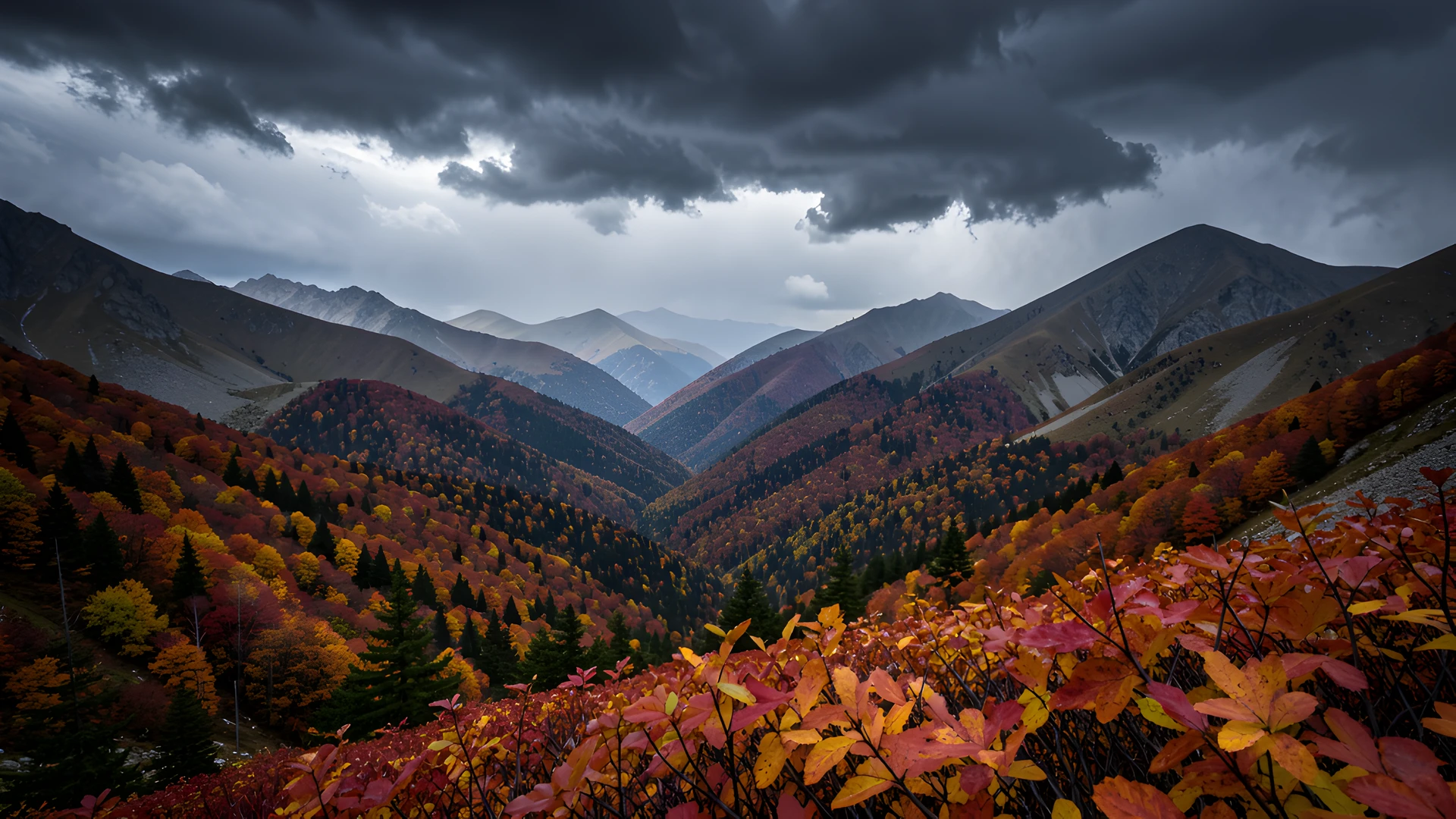 Falling Leaf Storm