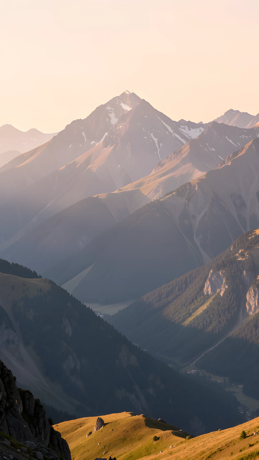 Golden Fading Hills