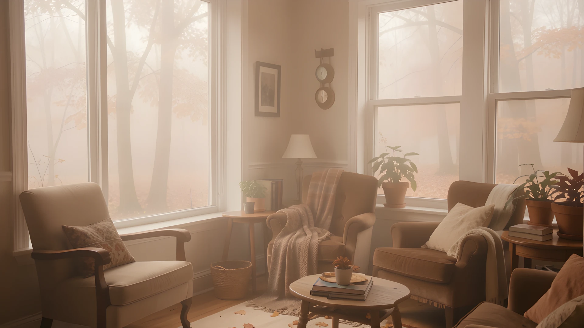 Foggy Morning Glow