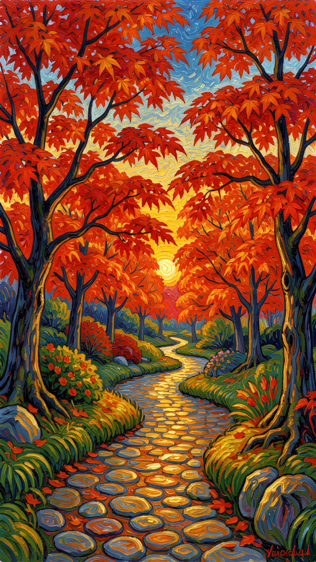 Japanese Maple Path