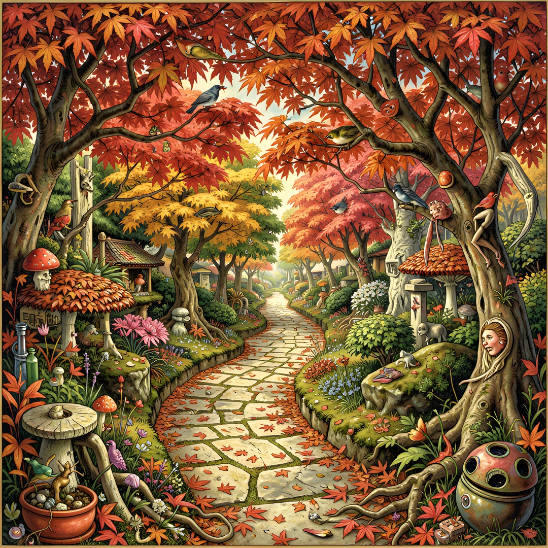 Japanese Maple Path