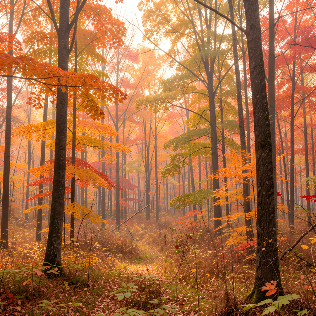 Golden Forest Glow
