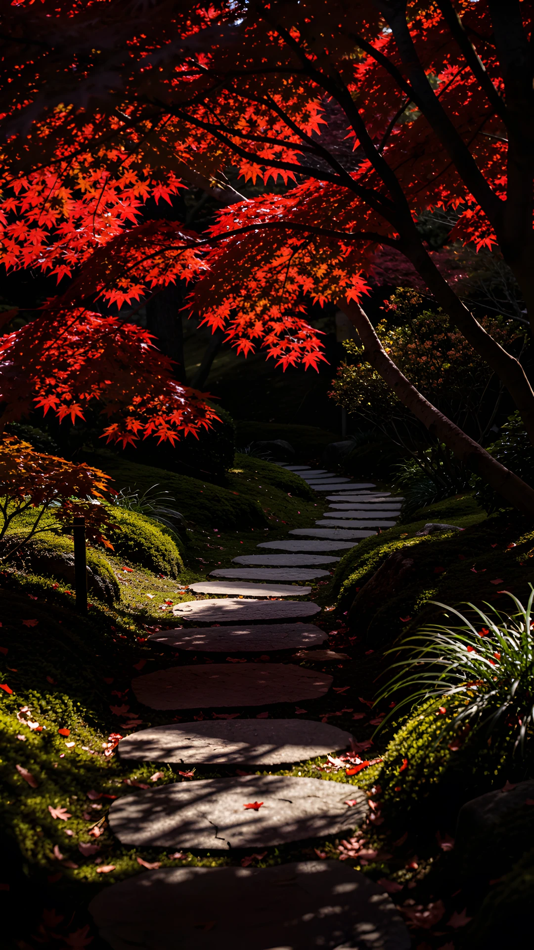 Moonlit Bamboo Grove