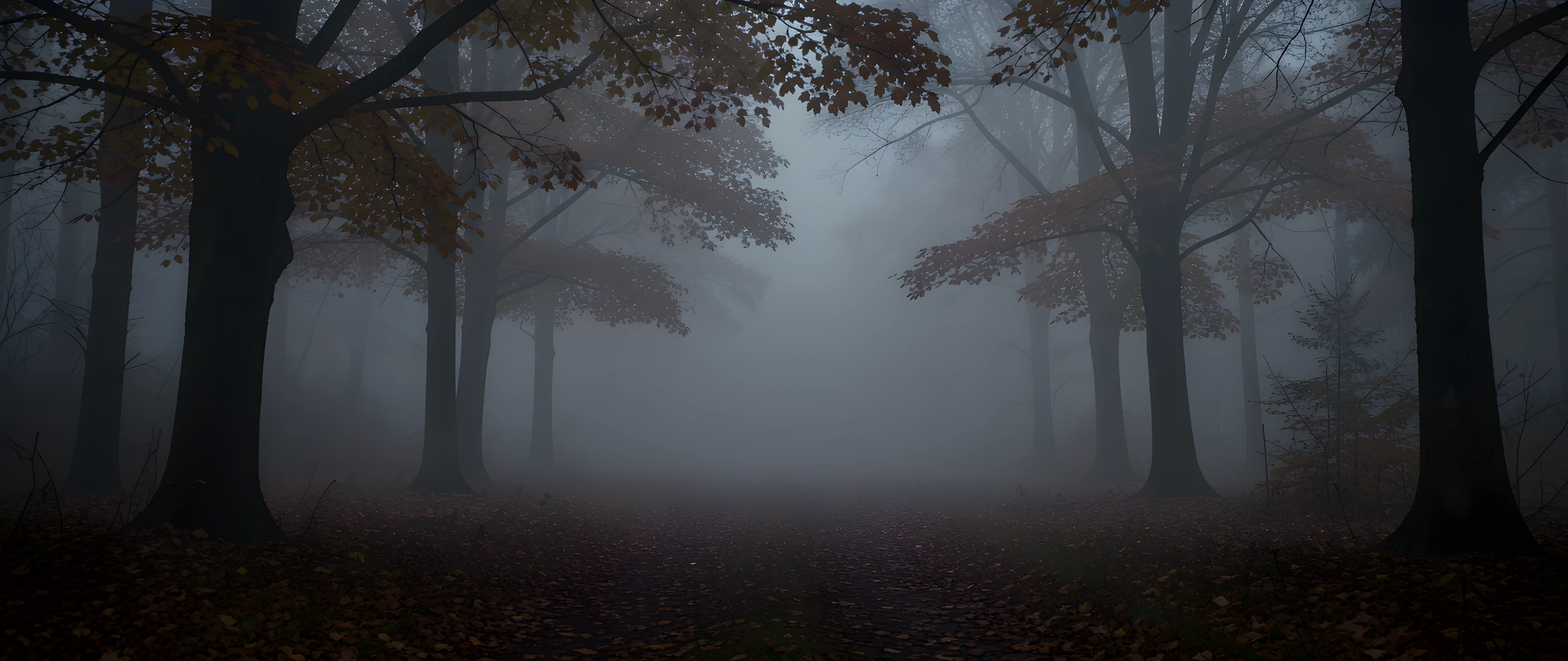 Foggy Forest Dawn