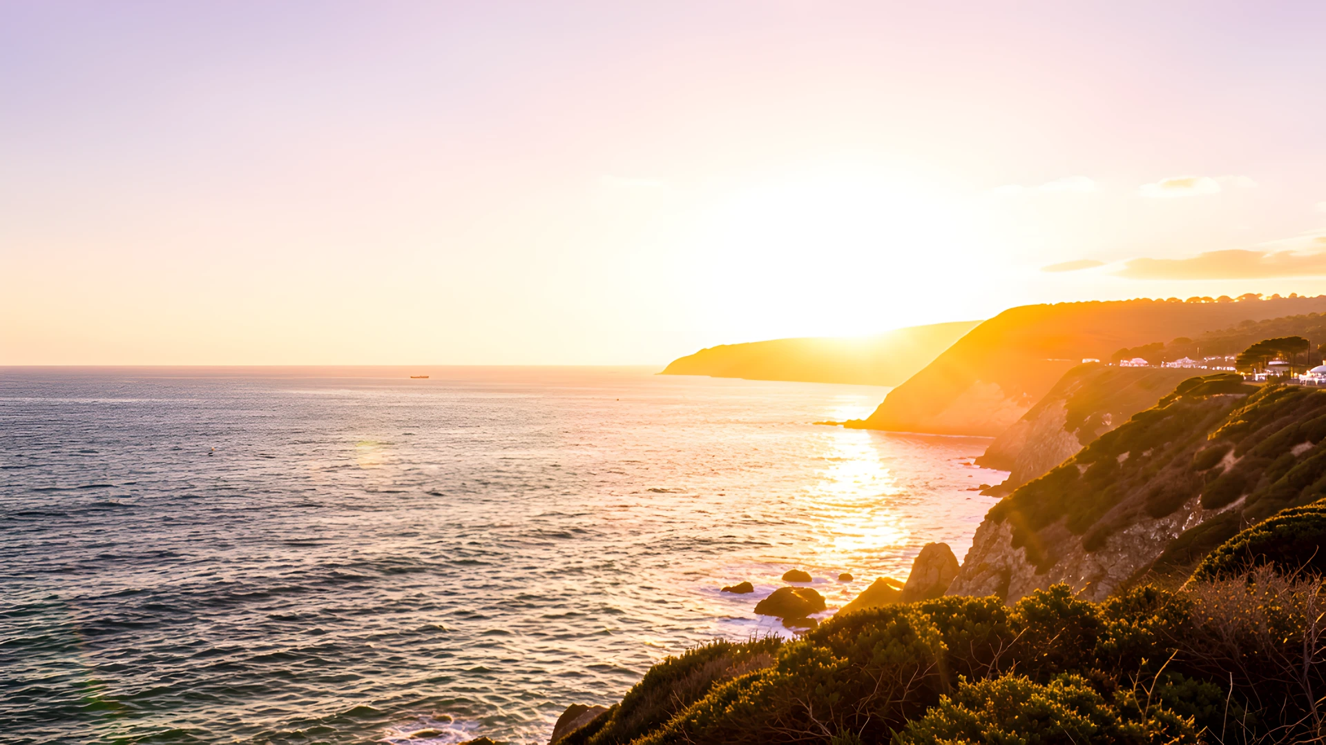 Seaside Morning Glow