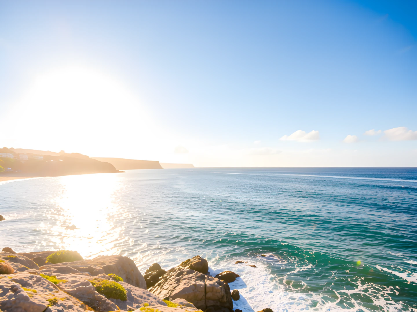 Ocean Morning Glow