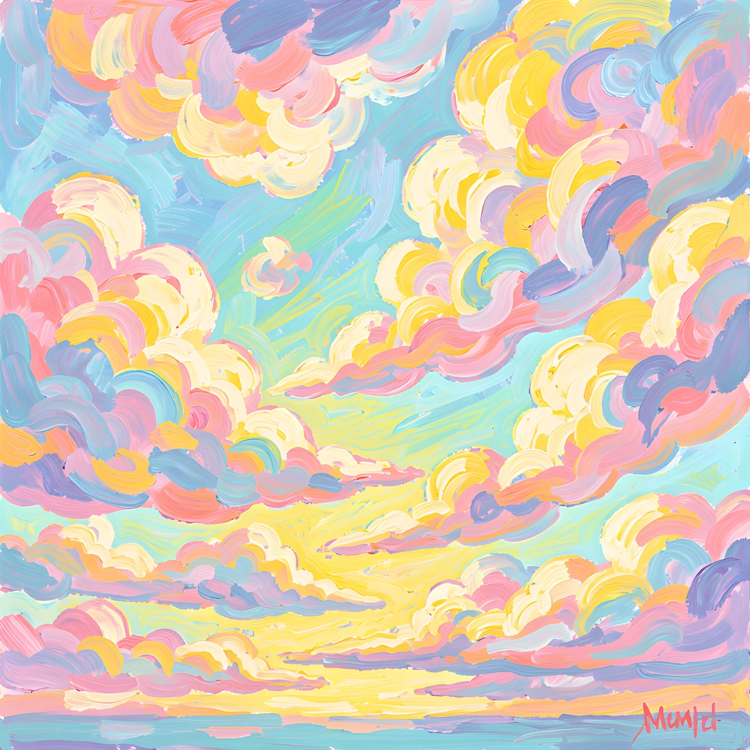 Impressionist Cloudscape