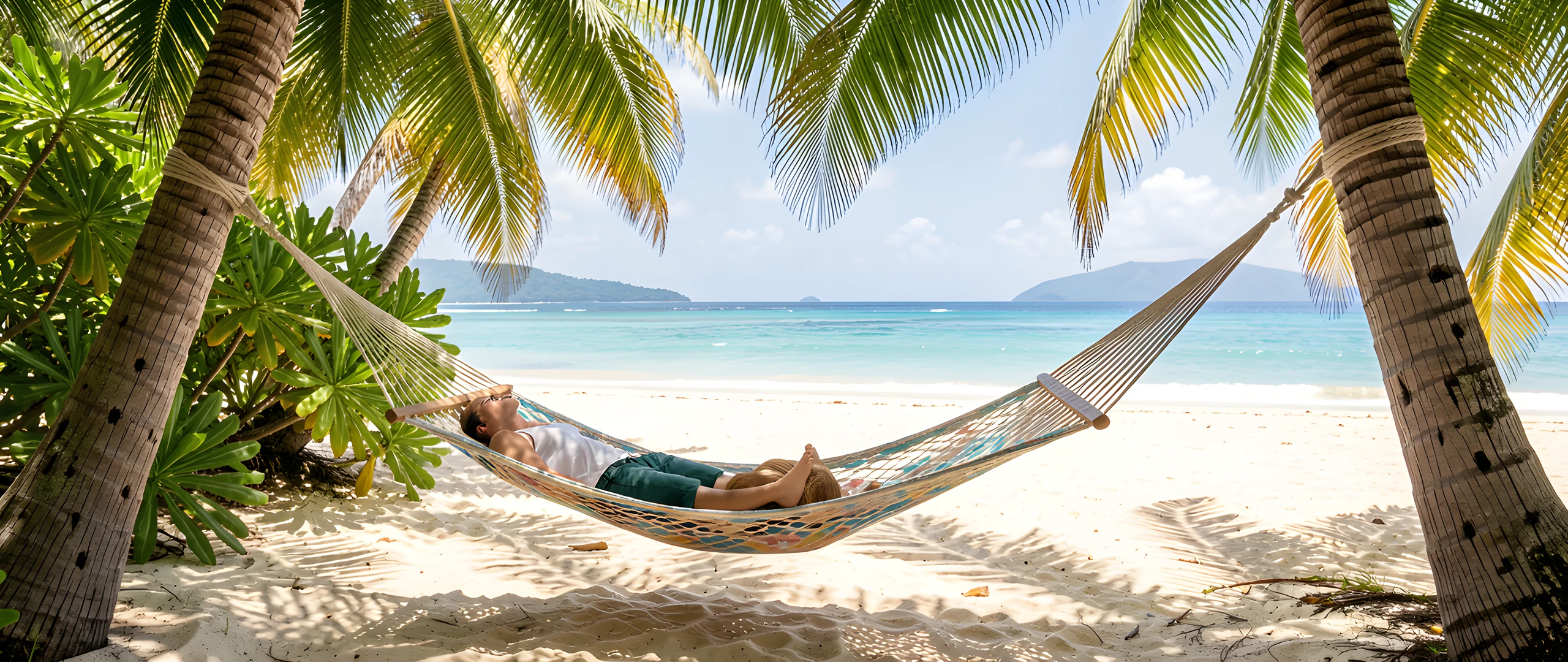 Island Beach Scene